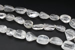 Crystal Irregular Nugget Gemstone Beads 16" Strand