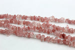 Cherry Quartz Chips Gemstone Beads