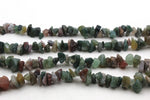 Moss Agate Chips Gemstone Beads