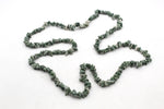 Green Spot Jasper Chips Gemstone Beads