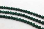 Green jade ( Dyed ) Round Faceted Gemstone Beads 16" Strand