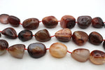 Cornelian Nuggets Big Gemstone Beads
