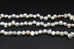 Fresh Water White Pearl Barok 10 mm