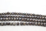 Fresh Water Gray Potato Pearl Round 6 - 7 mm