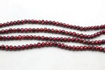 Fresh Water Red Pearl Round 6 mm