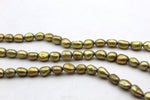 Fresh Water Gold Pearl Oval