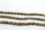 Fresh Water Green Gold Pearl Rice 5 x 8 mm