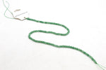 Light Green Jade ( Dyed ) Round Faceted Gemstone Beads 16" Strand