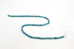 Turquoise Dyed Round Smooth Gemsstone Beads 16" Strand