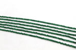 Green Jade ( Dyed ) Round Faceted Gemstone Beads 16" Strand