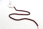 Red Jade ( Dyed ) Rondelle Faceted Gemstone Beads 16" Strand