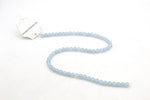 Blue SkyJade ( Dyed ) Round Smooth Gemstone Beads 16" Strand