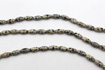 Dalmantion Tube 5 x 11 mm Gemstone Beads 16" Strand