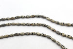 Dalmantion Tube 5 x 11 mm Gemstone Beads 16" Strand
