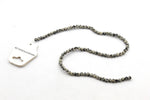 Dalmantian Jasper Round Gemstone 16" Strand