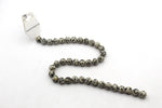 Dalmantian Jasper Round Gemstone 16" Strand