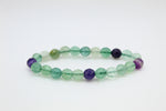 Flourite Faceted Bracelet