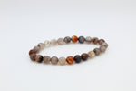 Botswana Agate Faceted Bracelet