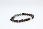 African Blood Stone Faceted Bracelet