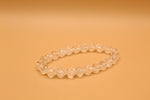Clear Quardz Faceted Bracelet