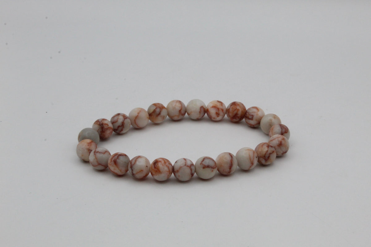 Red Network Jasper Bracelet