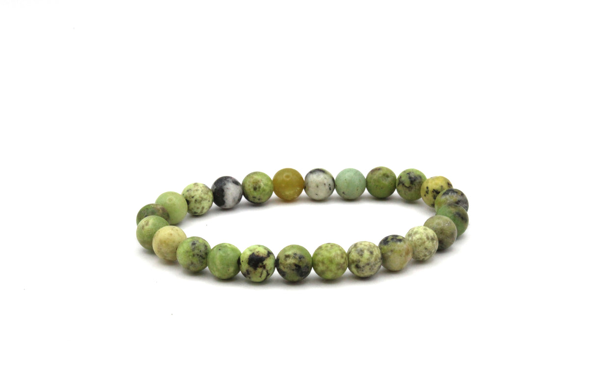 Chrysoprase Round Smooth Bracelet