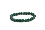 Malachite Round Smooth Bracelet