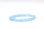 Light Blue Round Smooth Bracelet