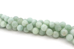 Amazonite Round Smooth Gemstone Beads 16'' Strand