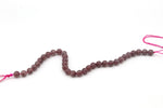Cherry Quartz Round Smooth Gemstone Beads Half Strand ***