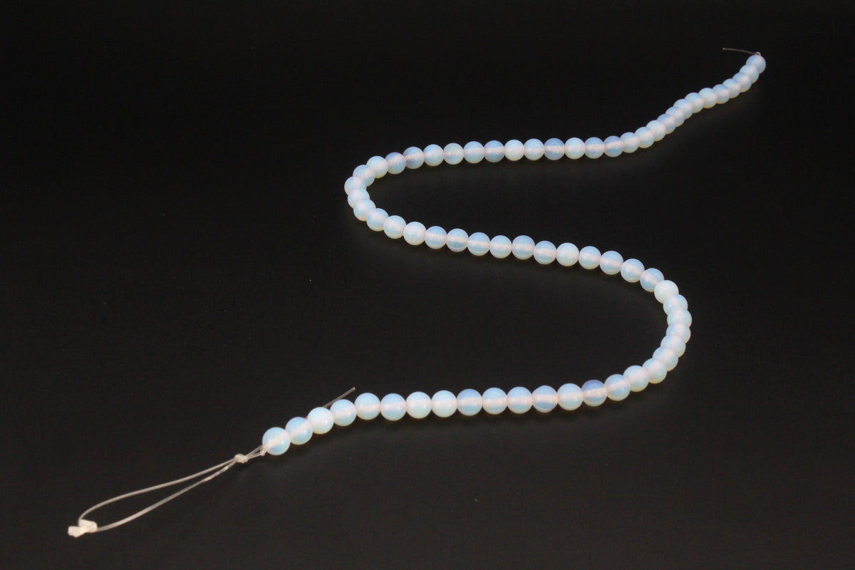 Opalite Round Gemstone Beads 16'' Strand