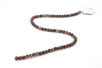 Red Leopard Skin Jasper Round Gemstone Beads 16'' Strand