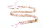 Sakura Agate Round, 16 inches strand