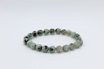 Kiwi Jasper Faceted Bracelet