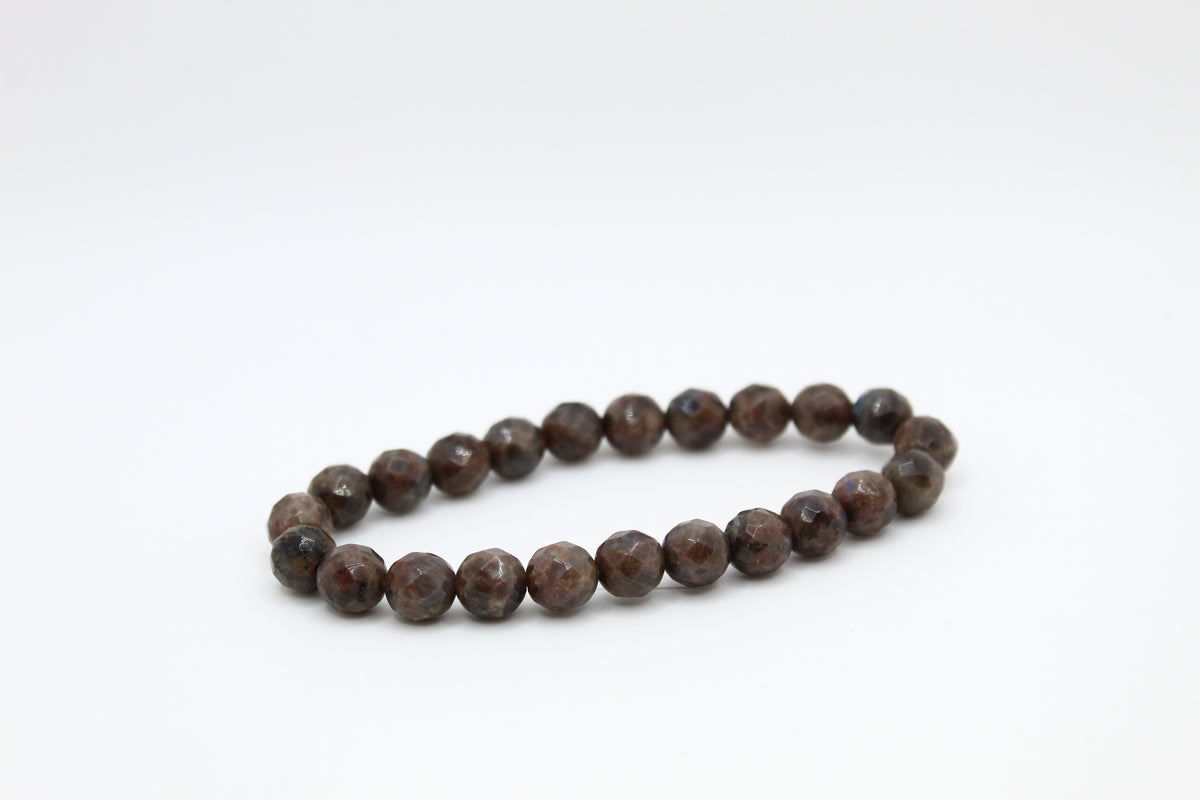 Rainbow Feldspar Faceted Bracelet