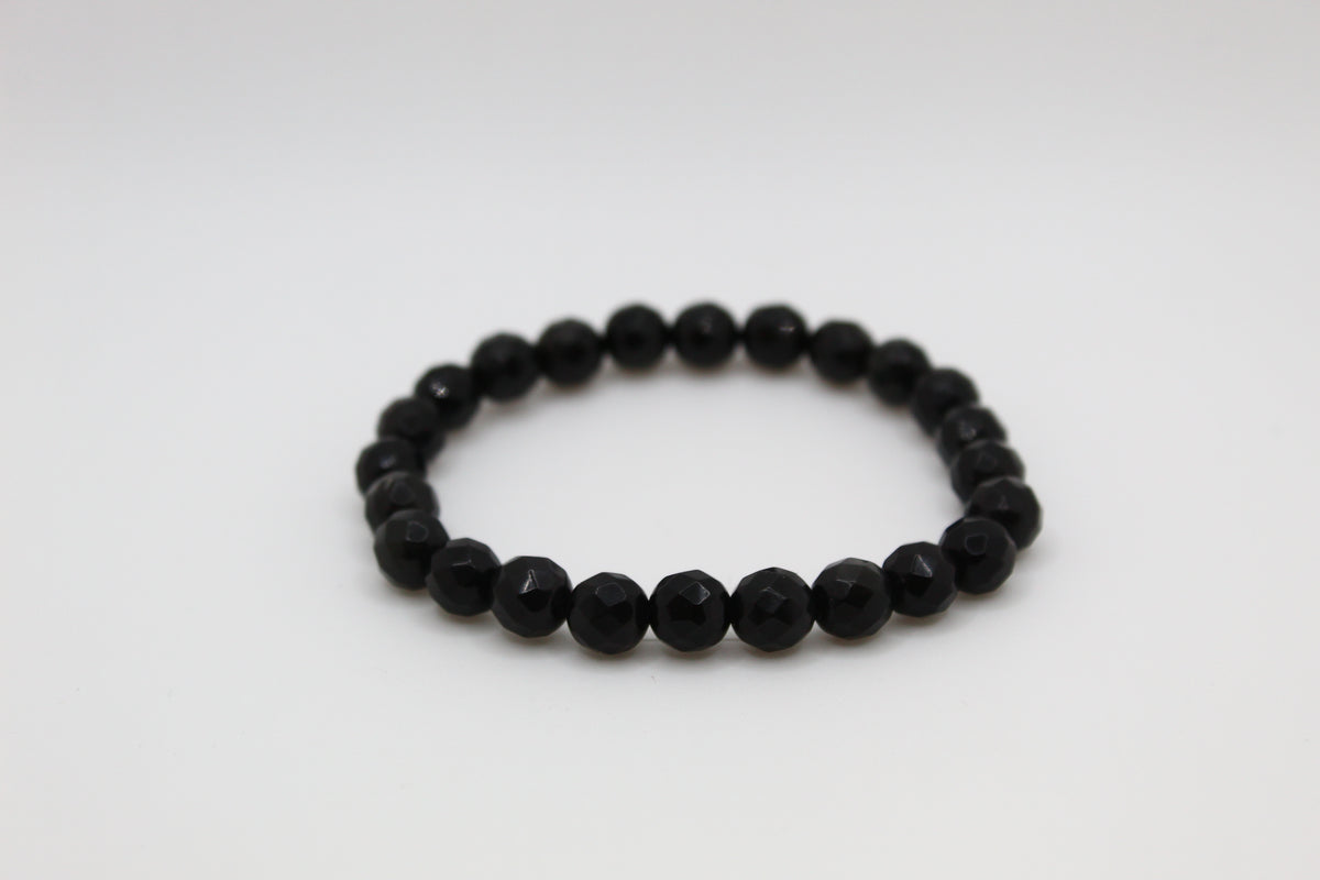 Rainbow Obsidian Faceted Bracelet
