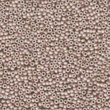 11/0 JAPANESE SEEDBEADS 10GM FANCY FROSTED LT PEACHY TAN