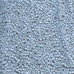 11/0 JAPANESE SEEDBEADS 10GM MATTE SLATE BLUE AB