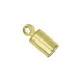 Cord Ends, Heavy, 1.8 mm, Gold Color, 5 pc