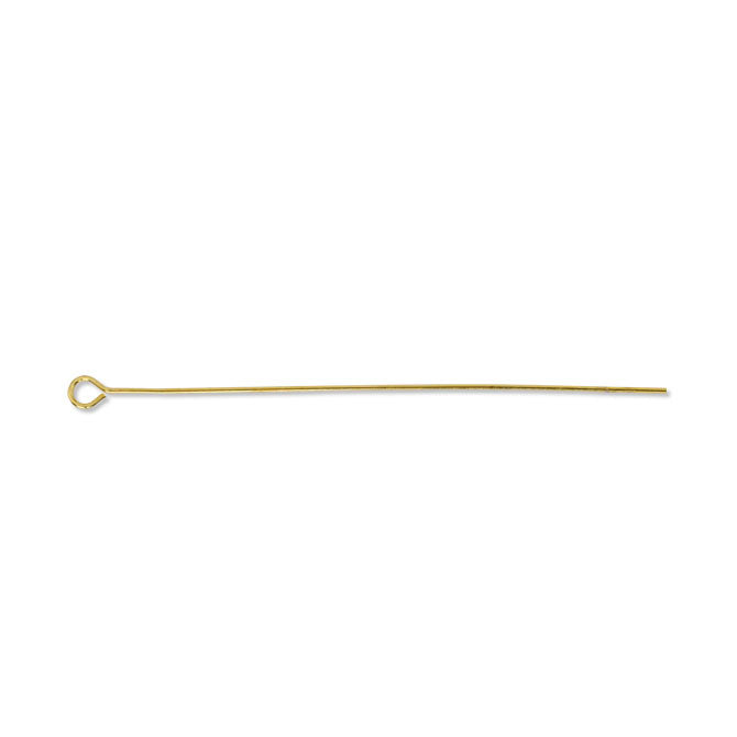 Eye Pin, 1.97 in (50 mm), Gold Color, 108 pc