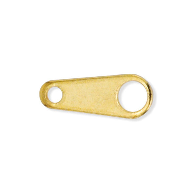 Tags, 8 mm (.315 in), Gold Color, 25 pc