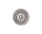 Bali Style Button-Pewter
