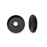 Bead Bumpers, 1.5 mm (0.06 in), Black, 50 pc
