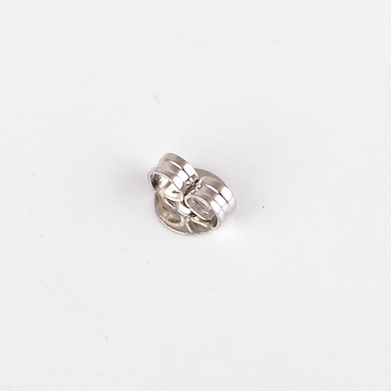 Earnut, Rhodium-plated brass