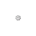4 mm Silver Plated Shinny Spacers-Pewter 100 per package