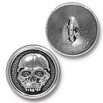 Scary Skull-Pewter
