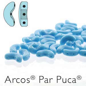 ARCOS 5X10MM OPAQUE TURQUOISE -8.4GM