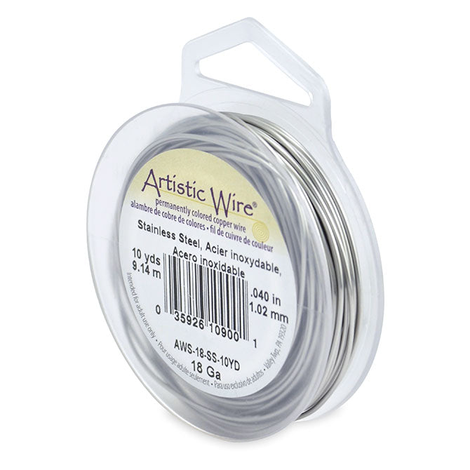 STAINLESS STEEL WIRE 18 GA 10YD SPL