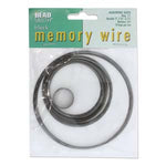 MEMORY WIRE ASST 5 SIZES 10 COILS EA BLACK OXIDE