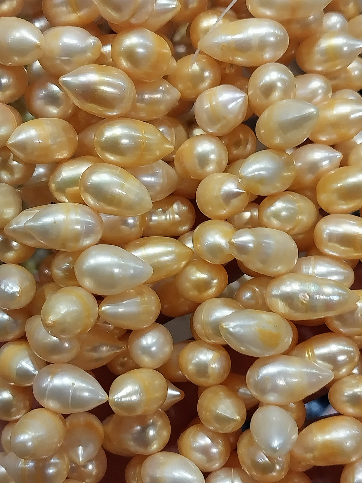 Freshwater Pearls peach